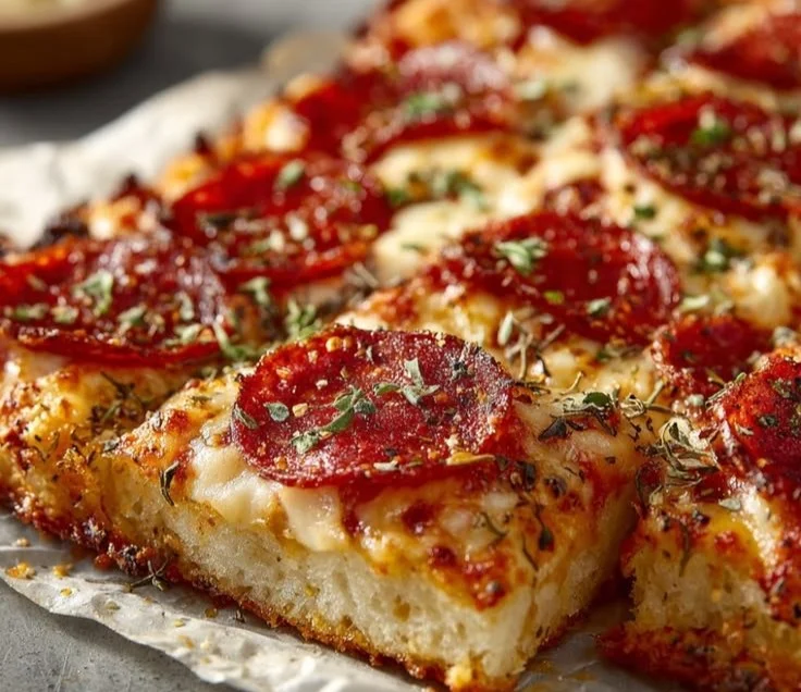 Delicious Chicken Crust Pizza topped with fresh ingredients and cheese.