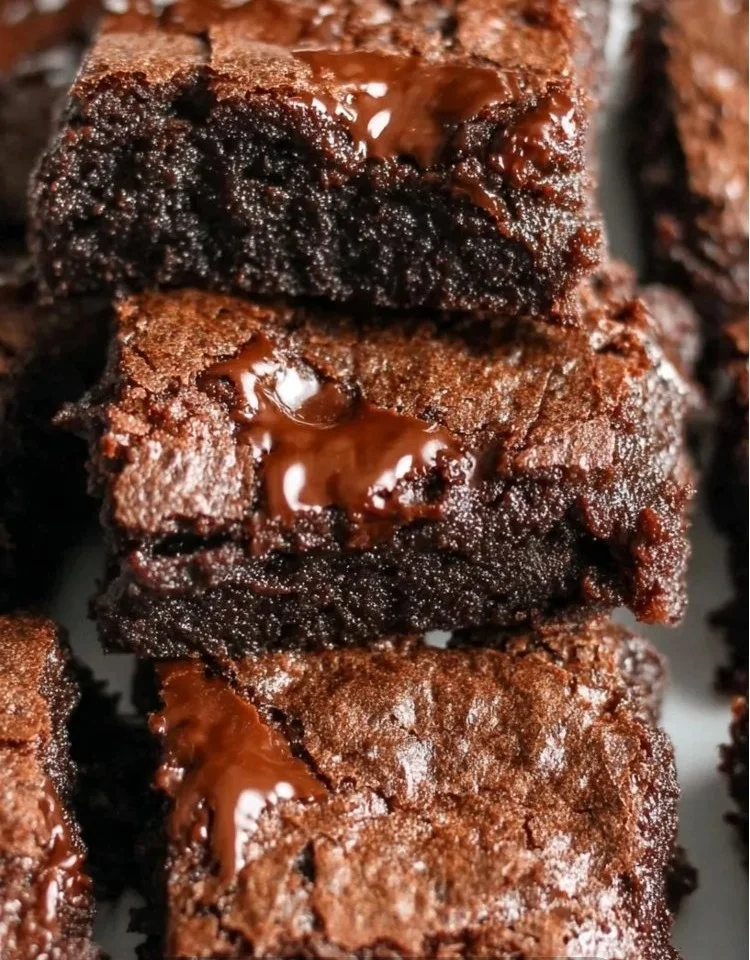 High protein Greek yogurt brownies, a cozy chocolate treat packed with nutrients.